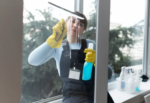 Nettoyage de vitres intérieures et extérieures à Cassaniouze
